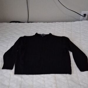 Hart Schaffner Marx Black Women's Crewneck Sweater